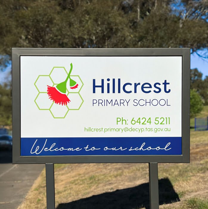 Hillcrest Primary Welcome Signage